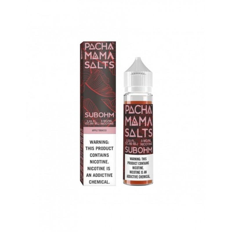 Pachamama Ejuice - Apple Tobacco Subohm Salts