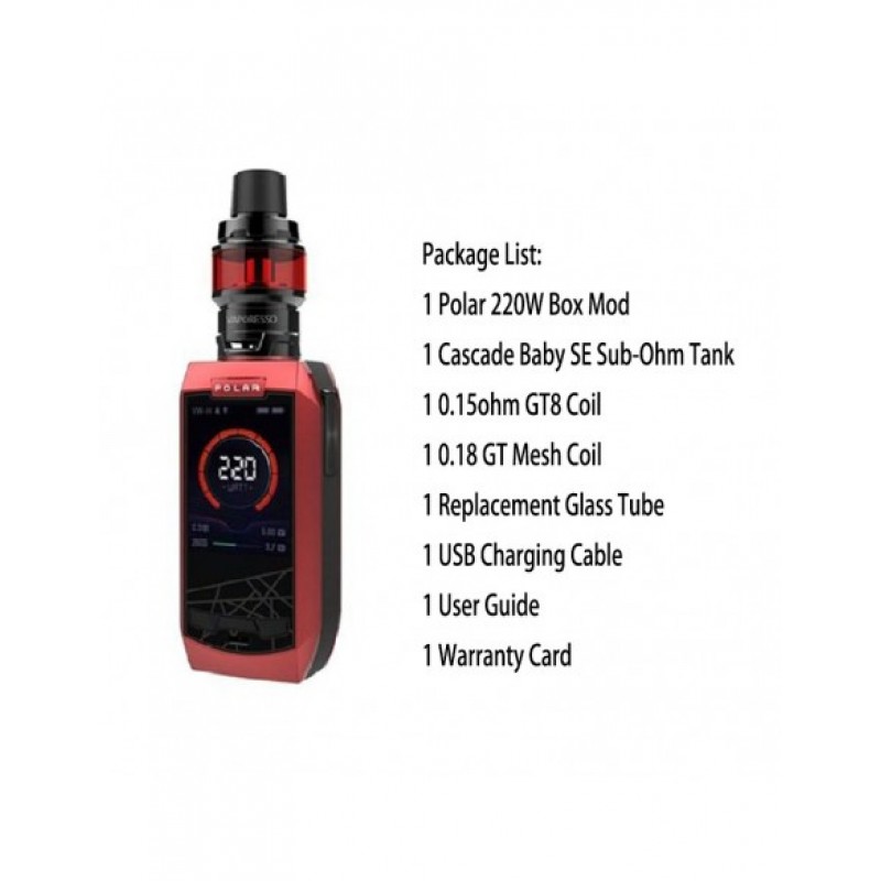 Vaporesso Polar Kit with Cascade Baby SE Tank