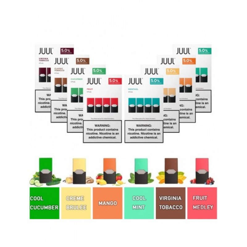 JUUL Pod Flavors