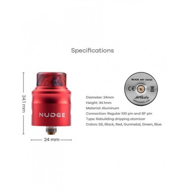 Wotofo Nudge RDA Tank(22mm&24mm)