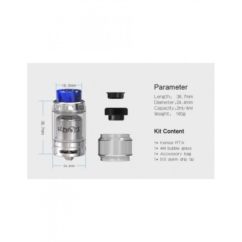 Vandy Vape Kensei 24 RTA Tank 2ml/4ml