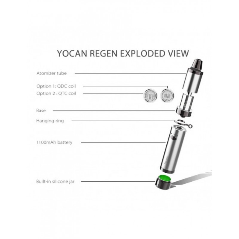 Yocan Regen Dab Pen For Wax Vaporizer