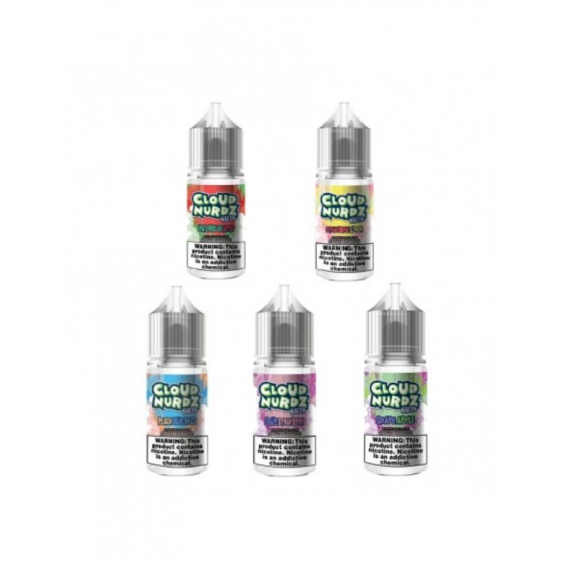 Cloud Nurdz Salt Nic E-liquid 30ml Collection