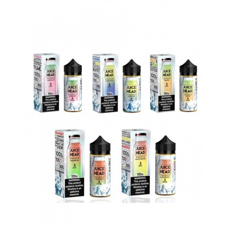 Juice Head Freeze E-Liquid 100ml Collection