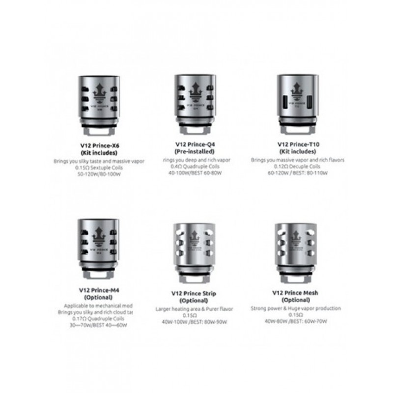 SMOK TFV12 Prince Coils