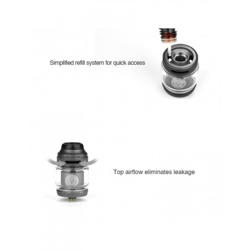 GEEKVAPE Zeus X RTA 4.5ml Top Airflow Tank