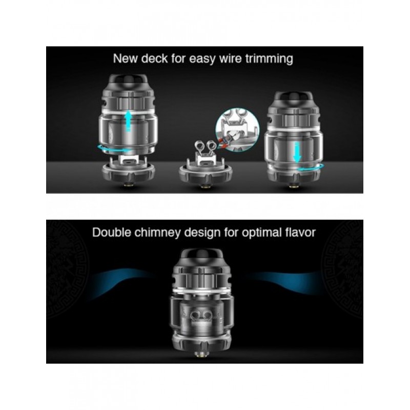 GEEKVAPE Zeus X RTA 4.5ml Top Airflow Tank