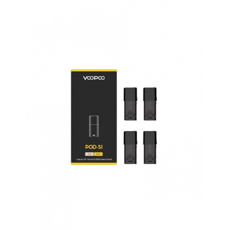 VOOPOO DRAG Nano Replacement Pod 4pcs Cartridge