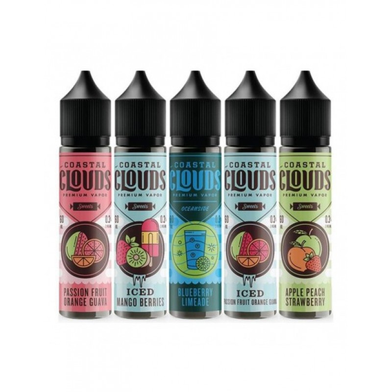 Coastal Clouds E-Liquid 60ml Collection