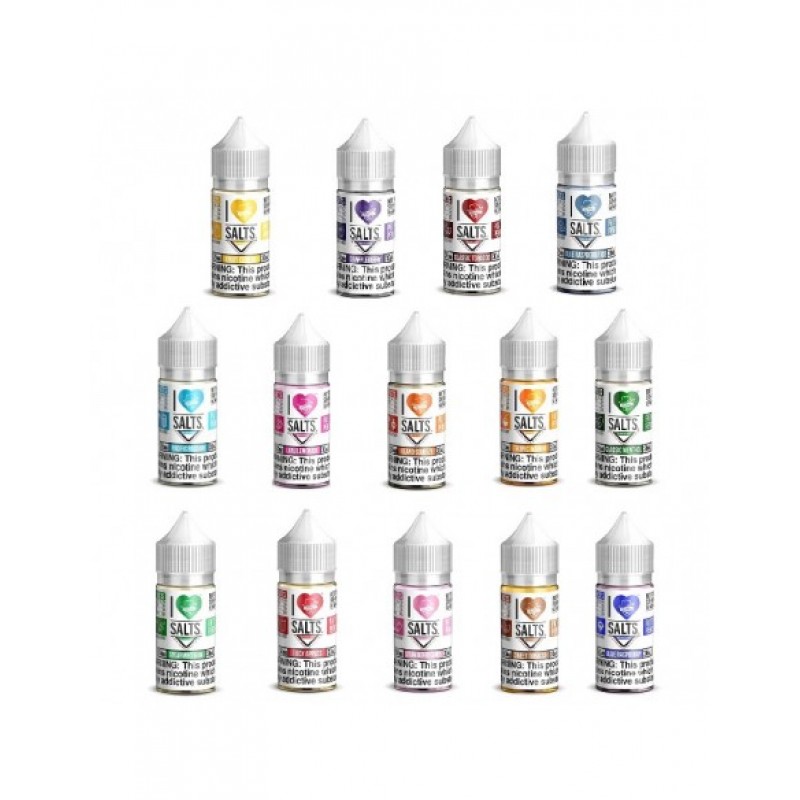 Mad Hatter I Love Salt E-liquid 30ml Collection