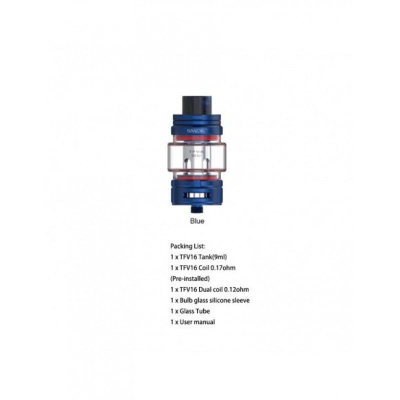 SMOK TFV16 Sub Ohm Tank 9ml With Mesh Coil