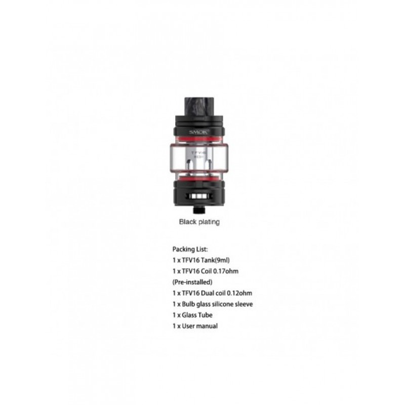 SMOK TFV16 Sub Ohm Tank 9ml With Mesh Coil