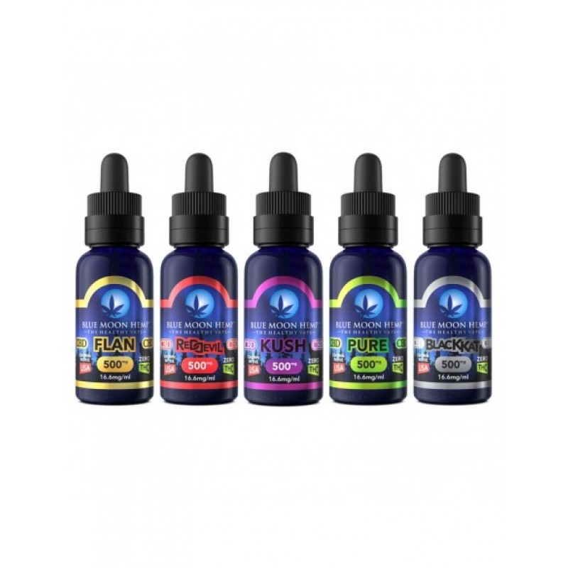 Blue Moon Hemp CBD Vape Oil Collections