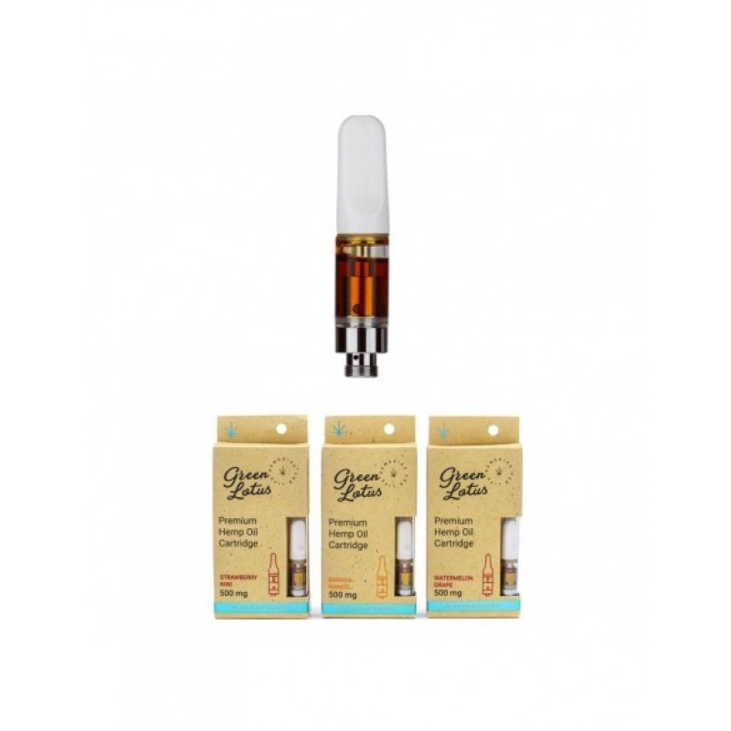 Green Lotus Premium Hemp Oil Cartridge Collections